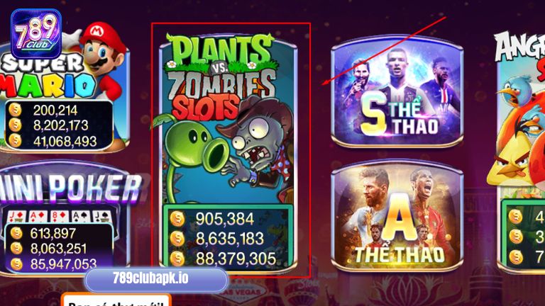 Plants Vs Zombies Slots 789Club &ndash; Game hay, giao diện đẹp ai cũng y&ecirc;u th&iacute;ch