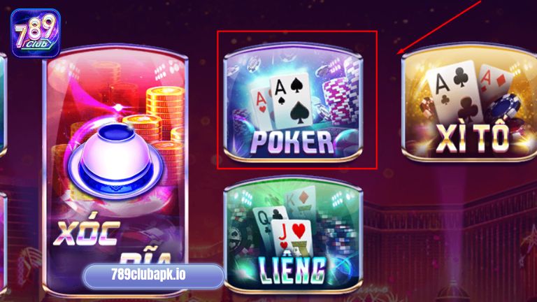 Poker 789Club l&agrave; tựa game b&agrave;i chuy&ecirc;n nghiệp được nhiều người y&ecirc;u th&iacute;ch