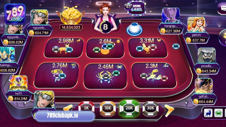 So s&aacute;nh Bầu Cua tại 789Club với c&aacute;c cổng game kh&aacute;c