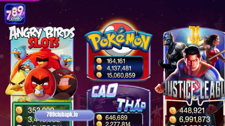 So sánh game Slots tại 789Club với các cổng game khác thấy những ưu điểm vượt trội