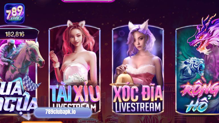 Tài Xỉu Livestream và Xóc Đĩa Livestream là 2 trò hay đang có tại 789Club