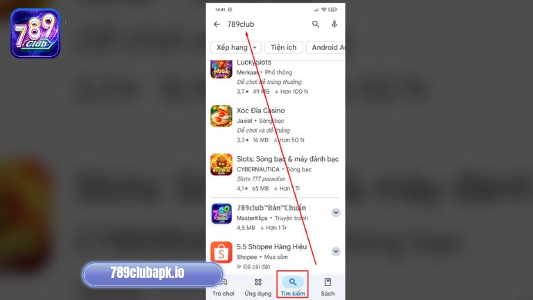 T&igrave;m kiếm cổng game để tải