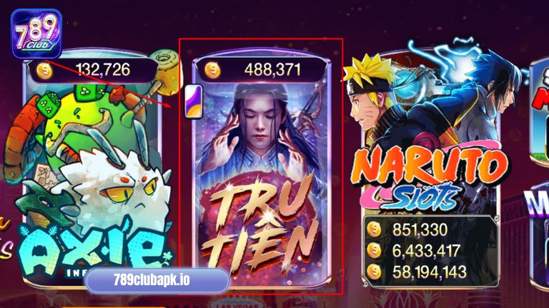 Tru Tiên 789Club thuộc thể loại game Slots với hình ảnh đẹp, âm thanh sống động